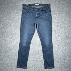 Levis 311 Denim Jeans Women's Size 32x28 Dark Wash Blue Shaping Skinny